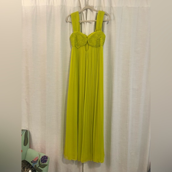 Alexis | Bosnia Dress — Cider (Chartreuse) - Picture 6 of 8